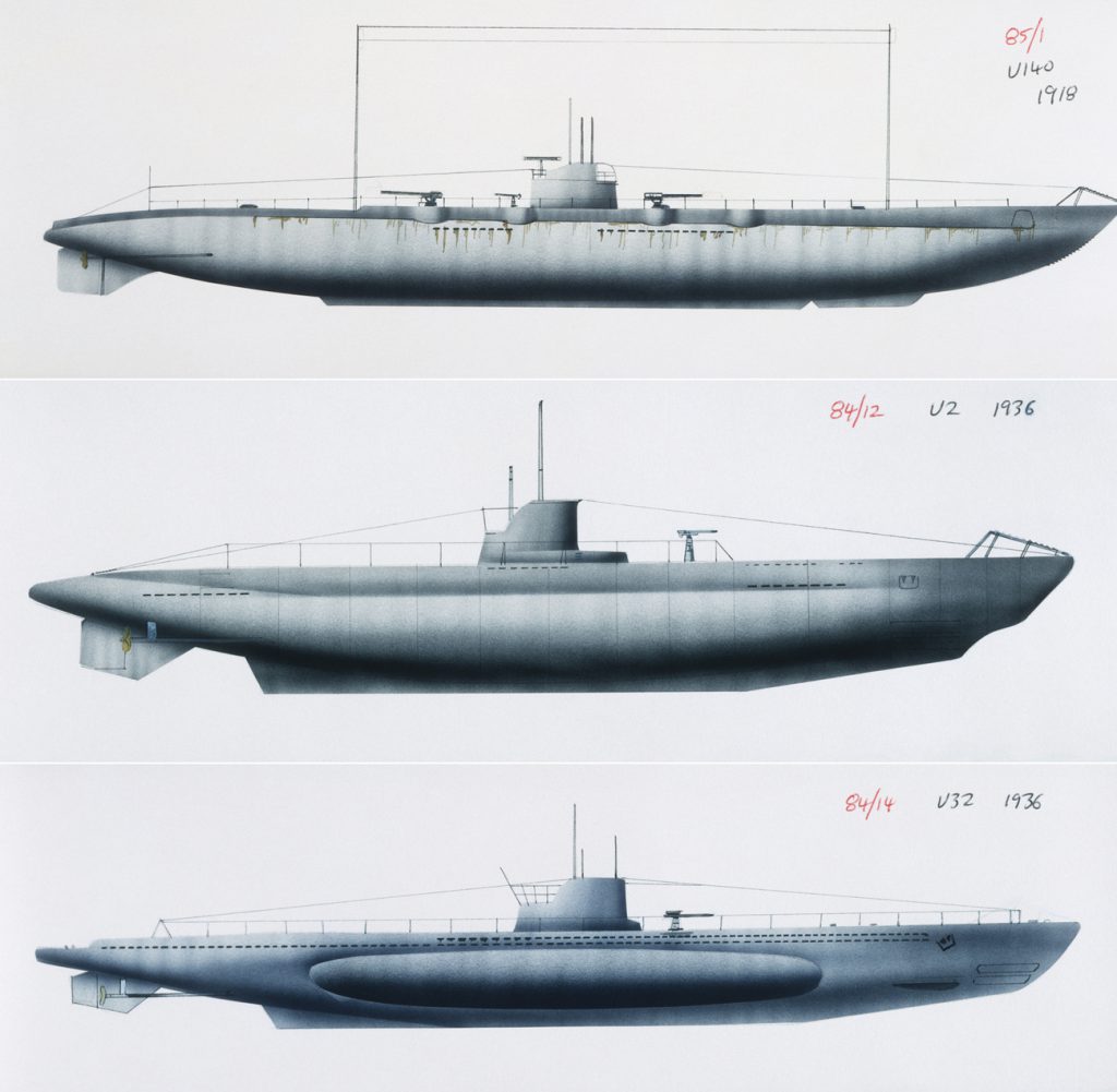 U-boat U140, 1917 U-boat U2, 1906 U-boat U32, 1937