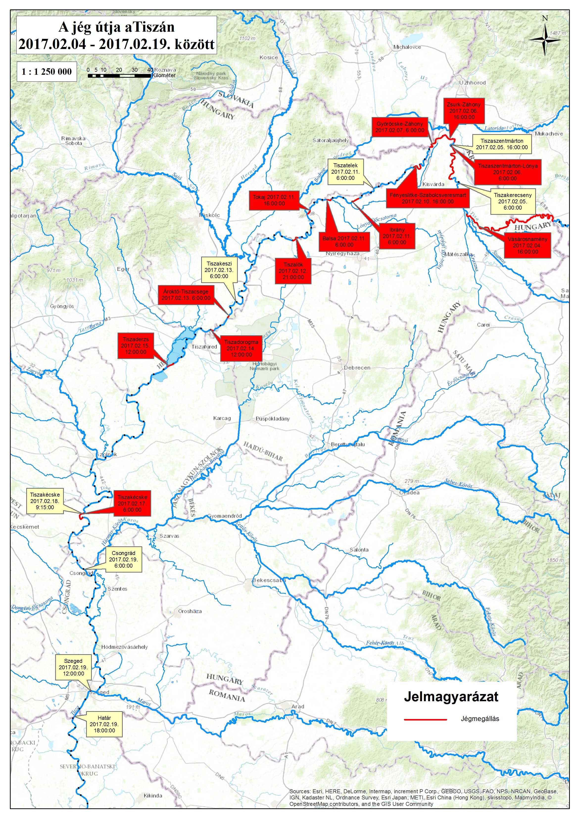 Térkép: Országos Vízügyi Főigazgatóság