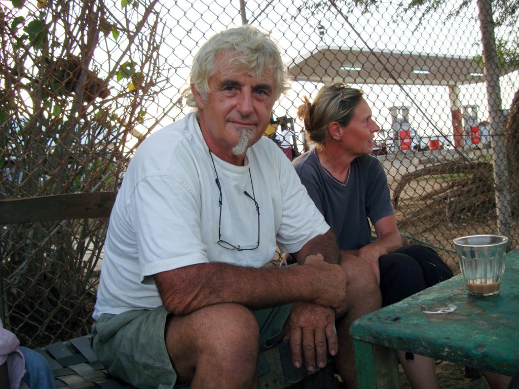 Jürgen Kantner és Sabrine Merz 2009-es kiszabadításuk után.