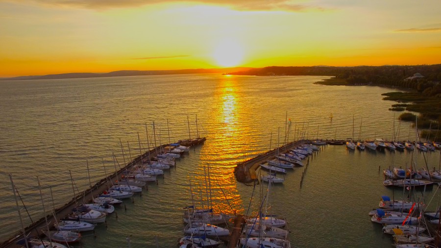 Csodálatos Balatoni Naplemente