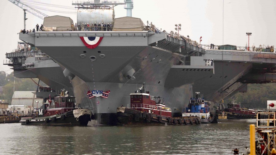 USS Gerald - 3547 milliárd forintba került
