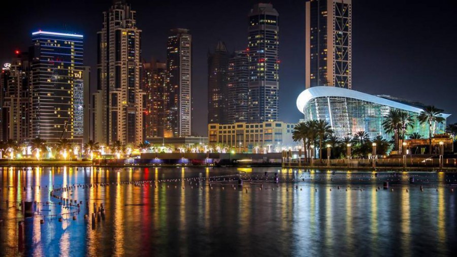 Hajó formájú operaház Dubajban