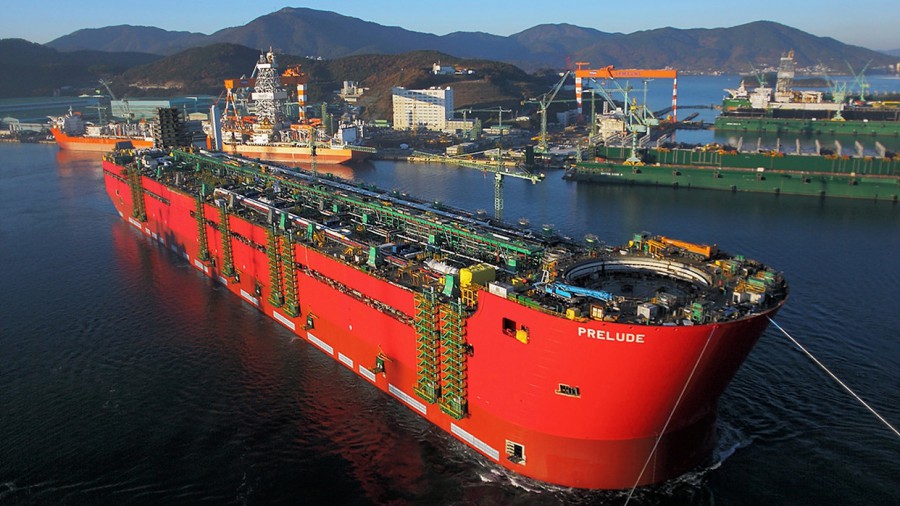 A Shell 488 méteres hajója a legnagyobb a világon