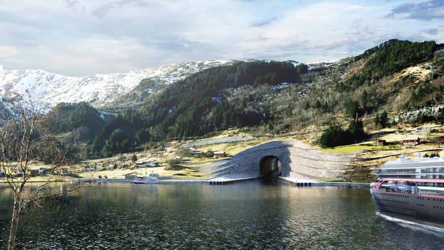 Norvégiában épülhet a világ első hajóalagútja