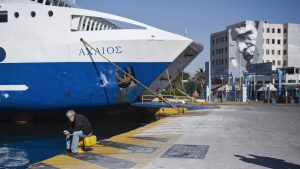 ferry-greece-gorogorszag-komp-sztrajk-strike-hajozashu