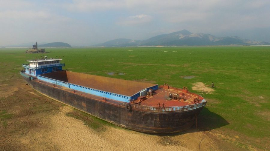 Kiszáradt Kína legnagyobb édesvízi tava