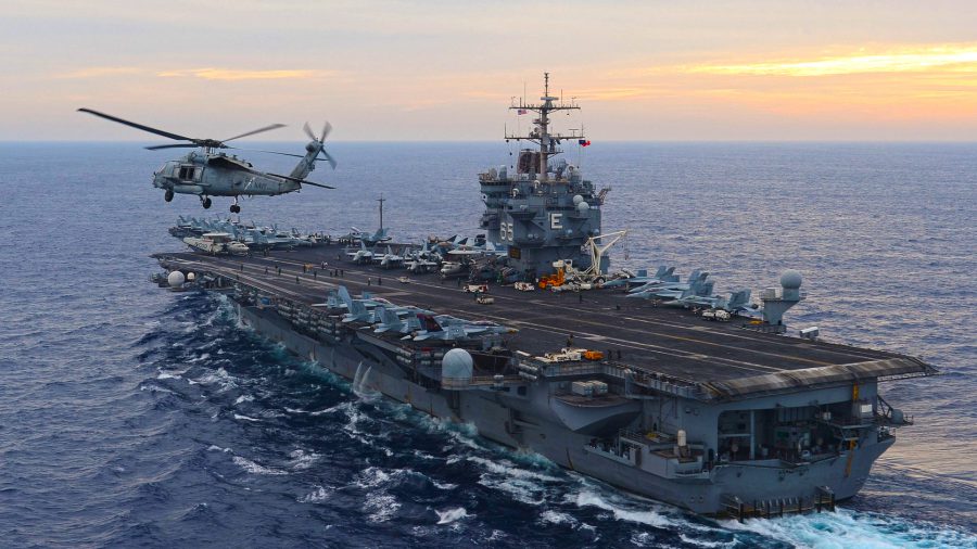 Búcsú a USS Enterprise repülőgép-hordozótól