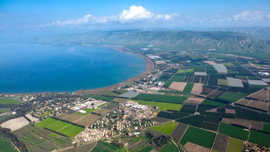 Rekordalacsony a Galilei-tenger vízszintje