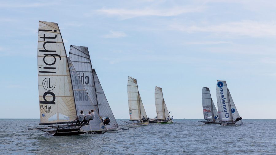 18ft skiff Grand Prix Balatonföldváron