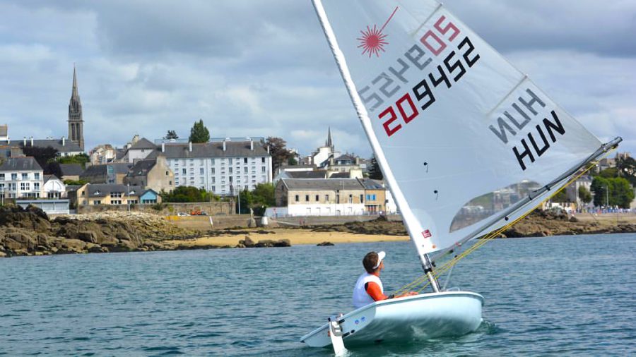 Elkezdődött a Laser Standard U21 EB - Vadnai Jonatán