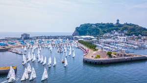 470 Junior Vitorlazo Vilagbajnoksag Japan Gyapjas Enoshima Olimpia Sailing HAJOZASHU