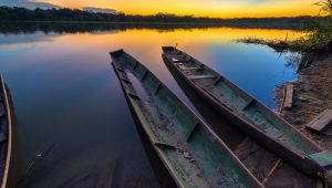 Amazonas 475 eve Hajoztak Vegig Eloszor HAJOZASHU naplemente