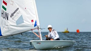 Erdi Maria Medemblik Laser Radial Vilagbajnoksag Vitorlazas Sailing HAJOZASHU