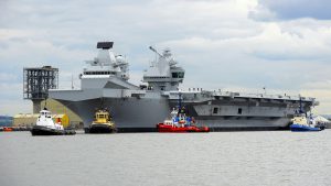 HMS Queen Elizabeth Brit Hadihajo Haditengereszet Amator Dron HAJOZASHU