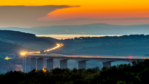 Koroshegyi Volgyhid Balaton LakeBalaton Panorama M7 Autopalya HAJOZASHU