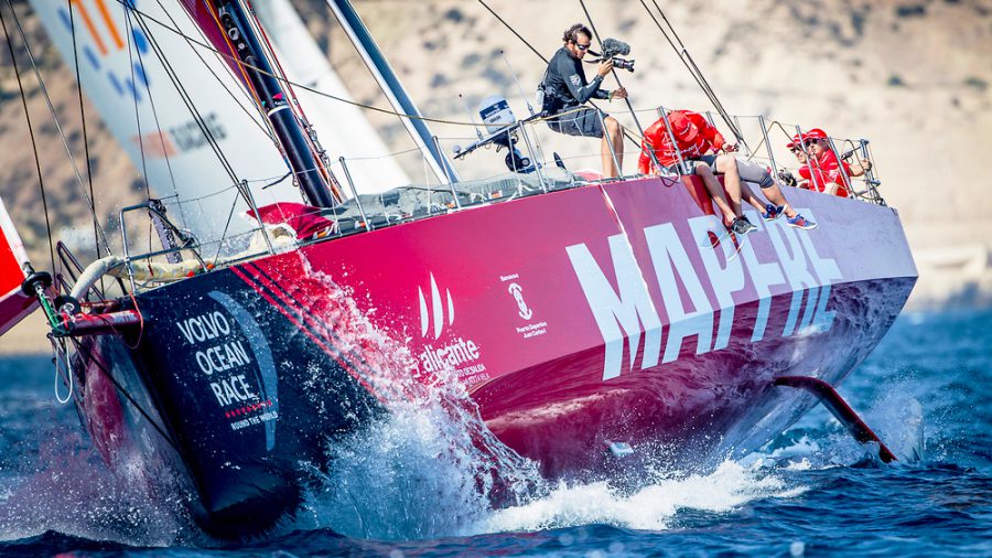 A Mapfre nyerte a Volvo Ocean Race kikötői futamát Alicanteban