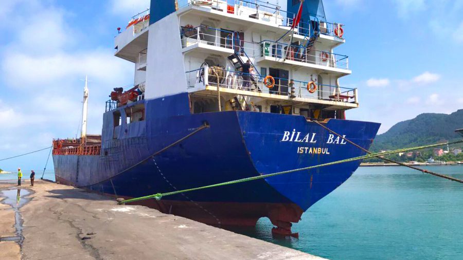 Elsüllyedt a 78 méteres Bilal Bal teherhajó a Fekete-tengeren