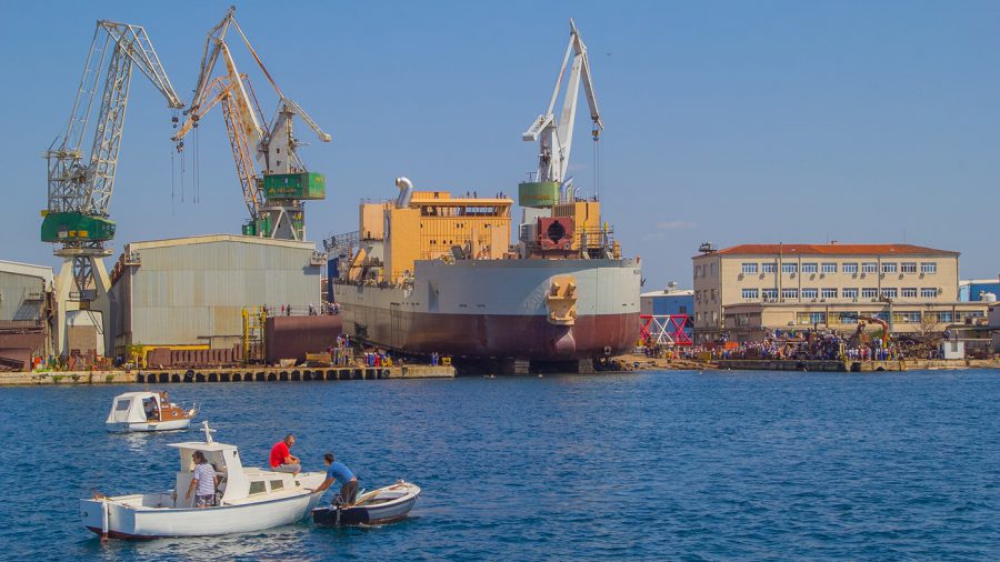 Nem kapnak fizetést a horvátországi Uljanik hajógyár dolgozói