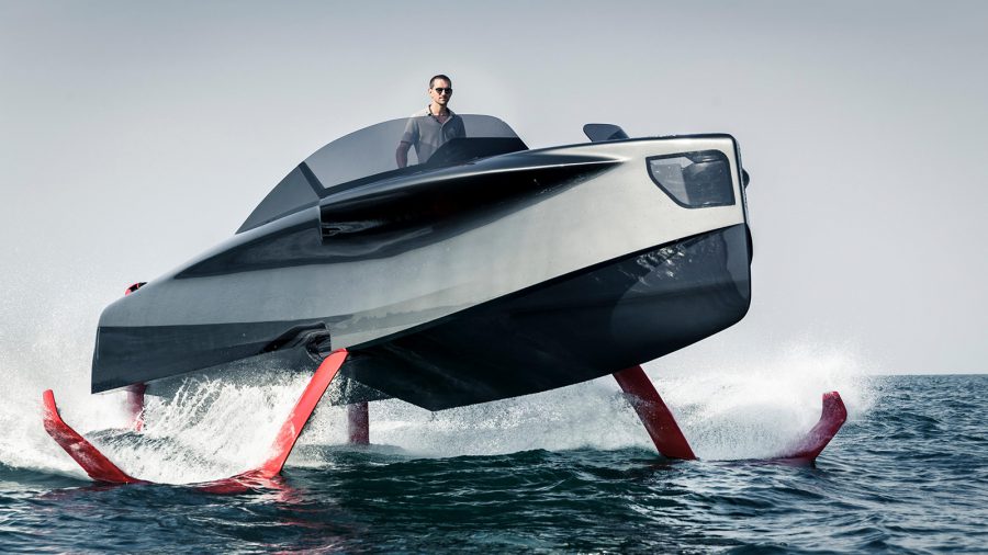 Foiler Flying Yacht: repülő luxusjacht elektromos motorral