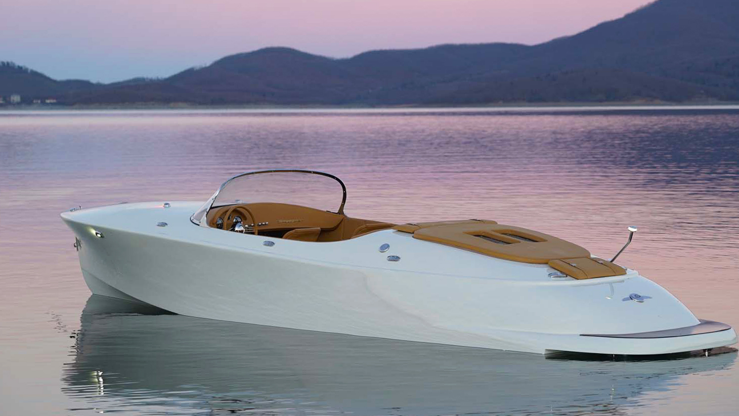 Hermes Speedster Porsche 365 Motorcsonak Speedboat Luxury Luxushajo HAJOZASHU2