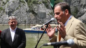 Nagy Kazan Szoros Romania Szechenyi Istvan Hajozhatosag emlektabla Duna Roham hajo HAJOZASHU