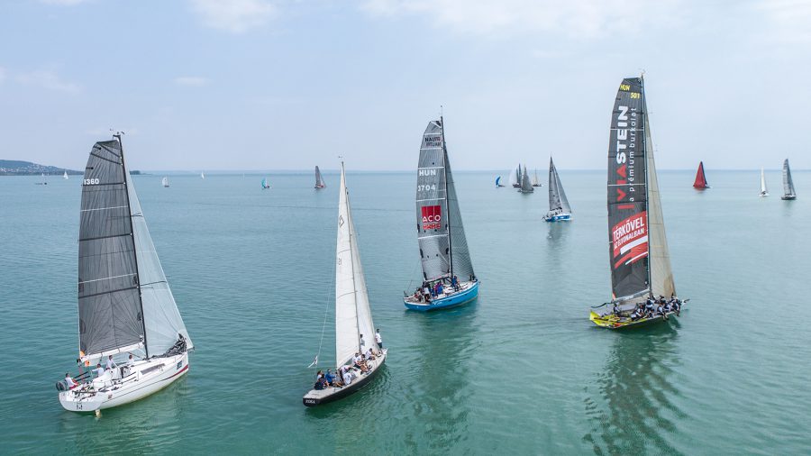 Ott voltunk a 13. Építők Vitorlás Kupáján Balatonfüreden