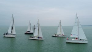 Mikulas Regatta 2018 December1 Balatonlelle BL Yacht Club CsodalatosBalaton Hajozashu Tel Dronfoto