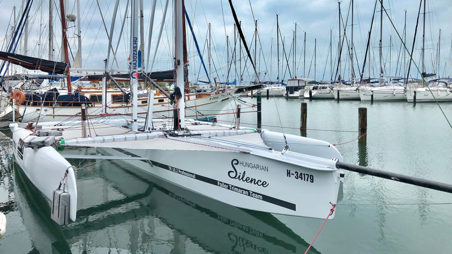 A Hungexpo Hungarian Silence trimarán innovációs különdíja okán