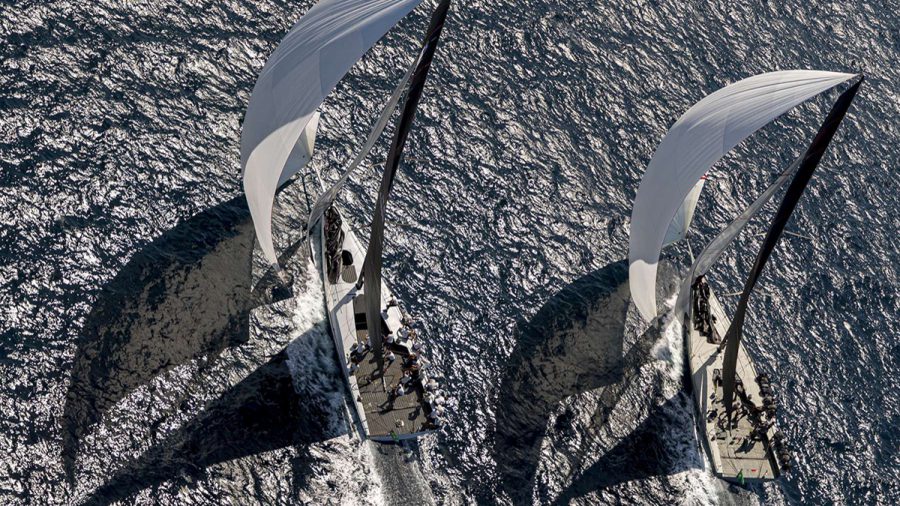 Maxi Yacht Rolex Cup: Remek szélben szoros versenyeket vívtak