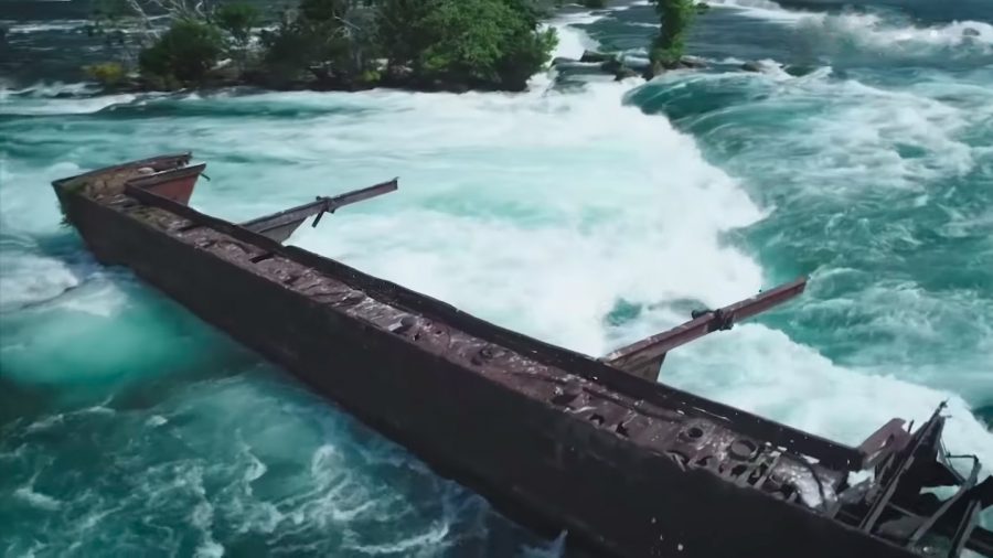 100 év után elmozdult a Niagara vízesésnél lévő híres hajóroncs