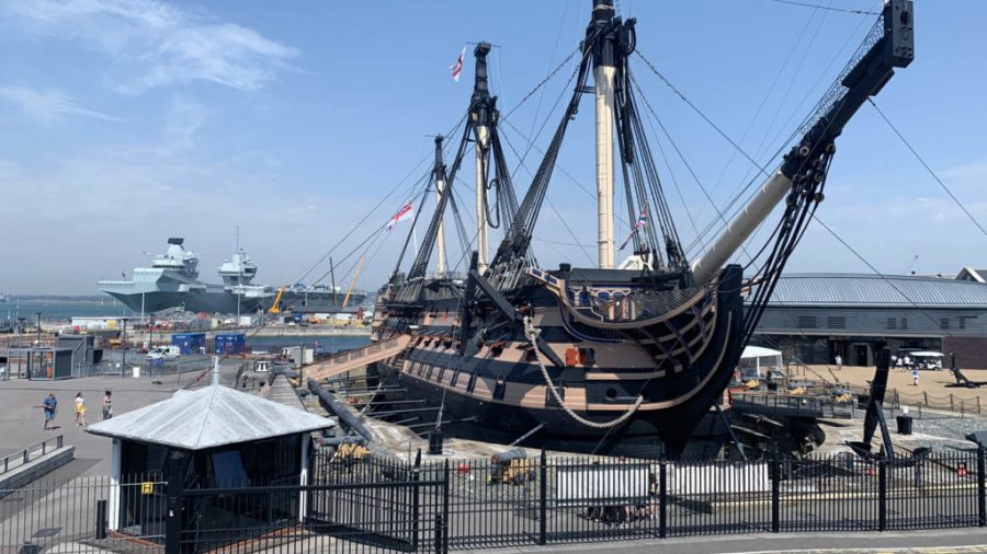 HMS Victory – ahogy eddig sosem volt látható