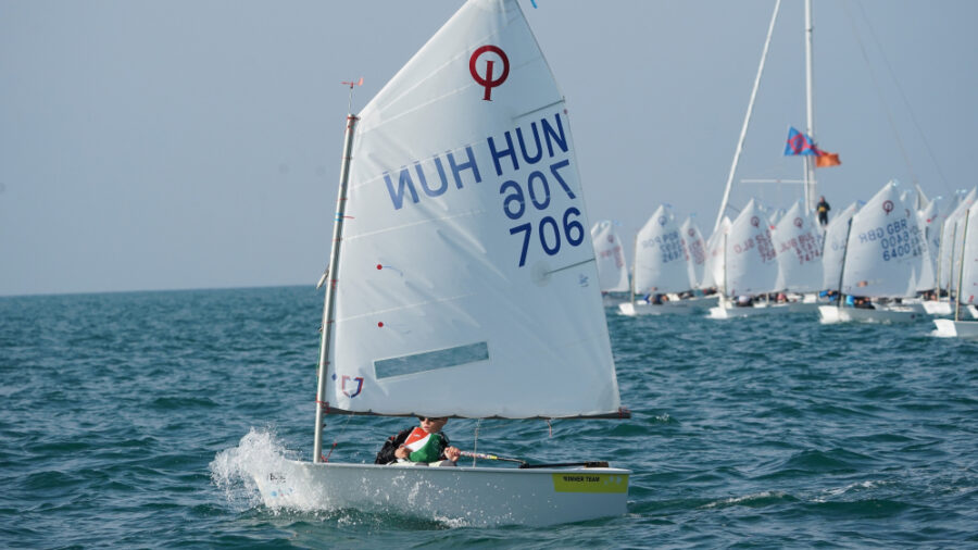 Optimist Európa-bajnokság nagy magyar csapattal