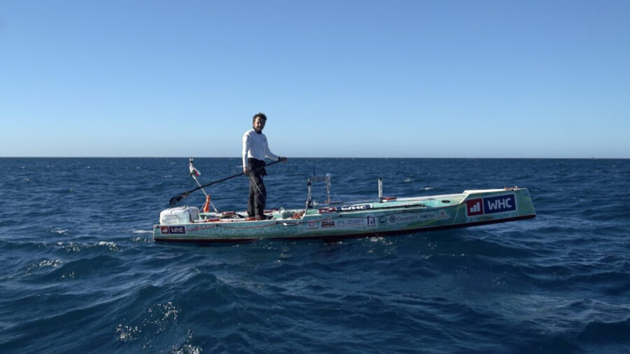 Rakonczay Gábor újra megpróbálja átvezeni egy SUP-on az Atlanti-óceánt