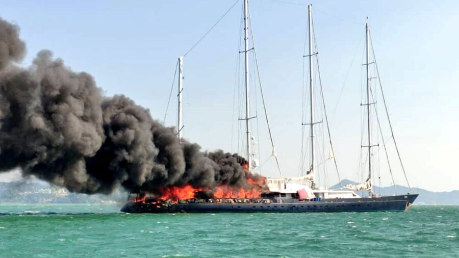 Elsüllyedt a világ egykor legnagyobb vitorlás yachtja