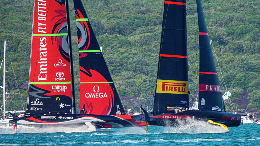 America's Cup: 3-3 után - 4. versenynap - élő közvetítés