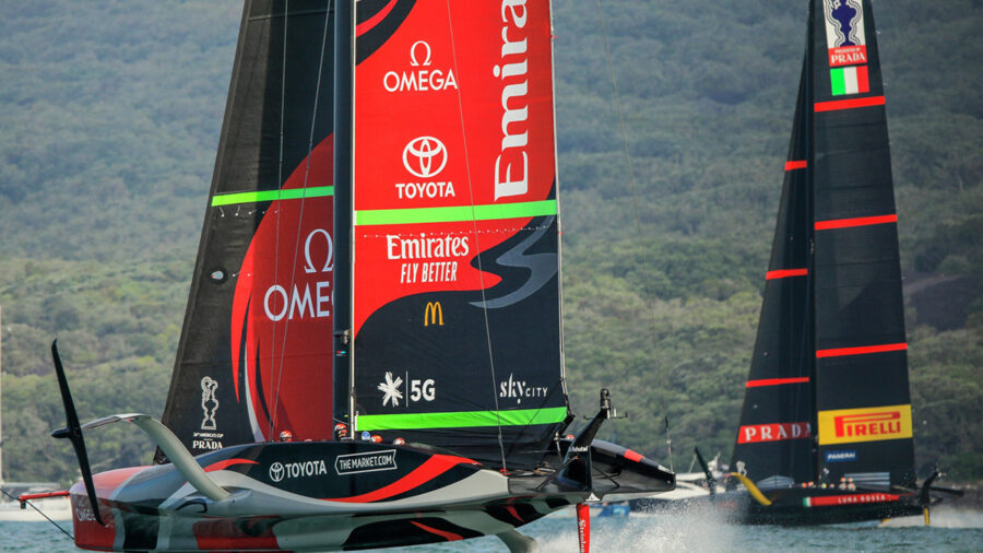36. America's Cup - 1. nap - élő közvetítés