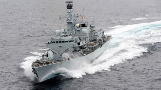 A Montrose fregatt újabb nagy drogfogása az Arab-tengeren