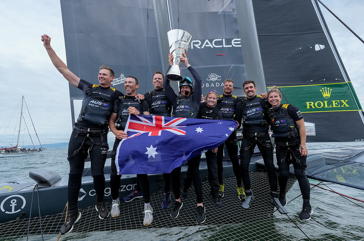 SailGP – Ausztrália mindent vitt, sorozatot, bajnoki címet és egymillió dollárt