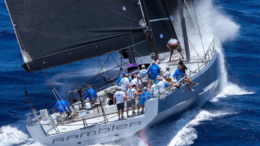 A Rambler 88 nem tudta megdönteni a rekordot - St. Barth Regatta 2022