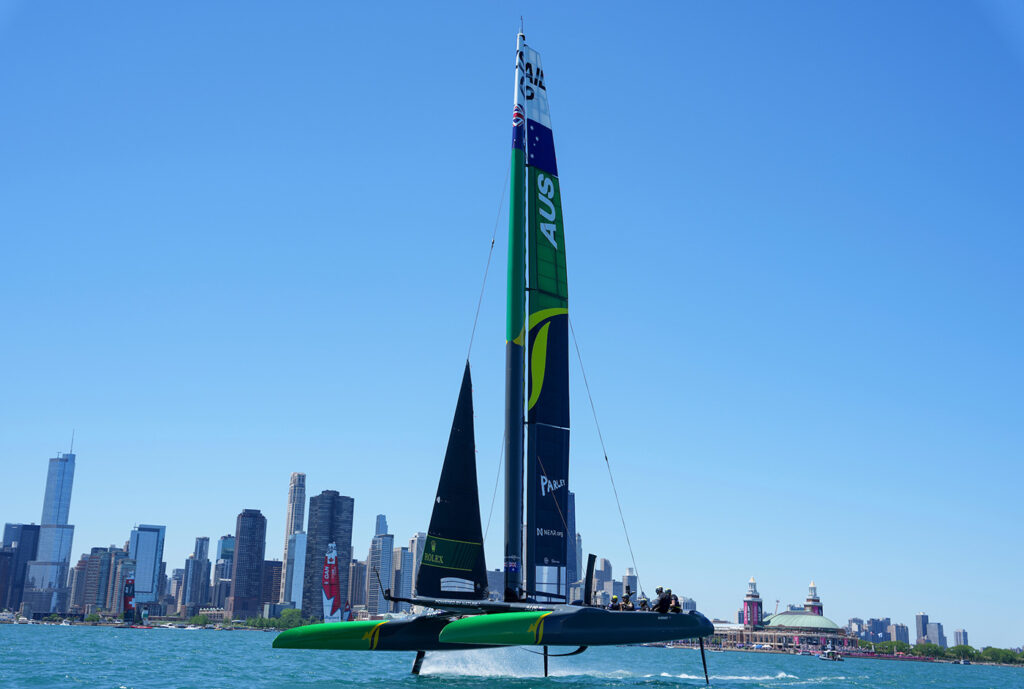 SailGP Chicago 2022. az ausztrálok