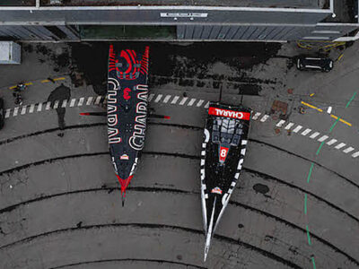 Charal 2 és Charal 1 felülnézetben