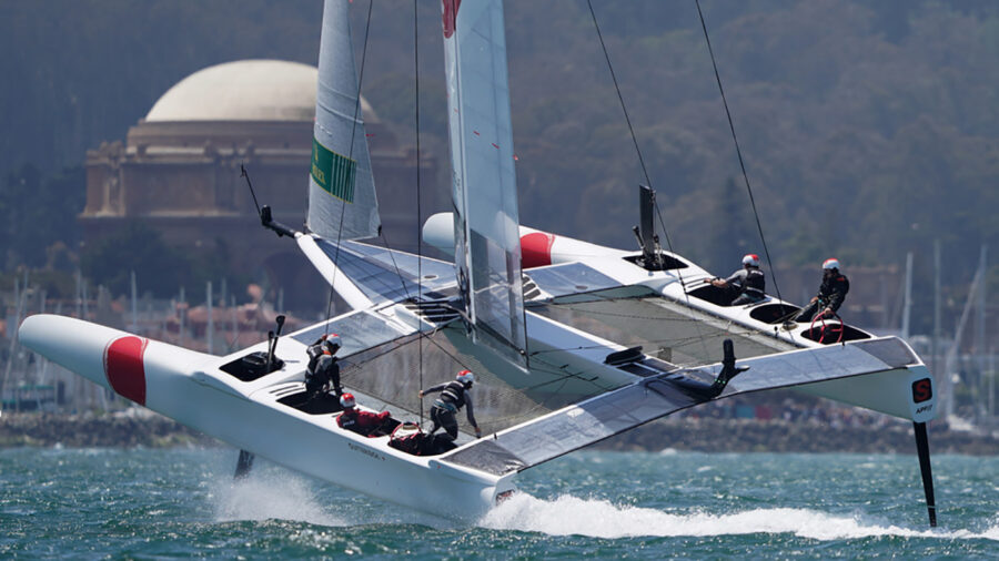 SailGP - az elsőként selejtezett csapat Japán