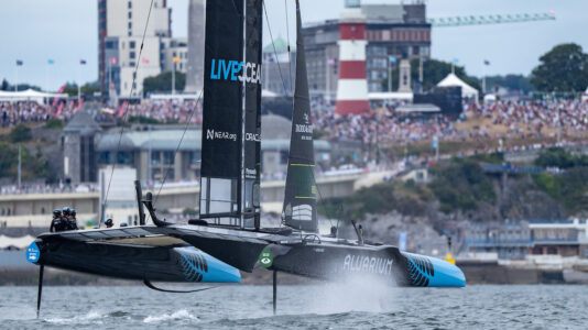 SailGP Plymouth - Izgalmas utolsó méterek a döntőbejutásért