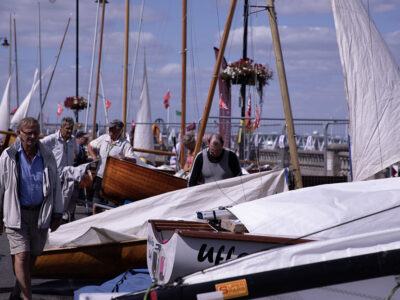 Kép a cowes-i Uffa Fox Regattáról - Fotó: John Green