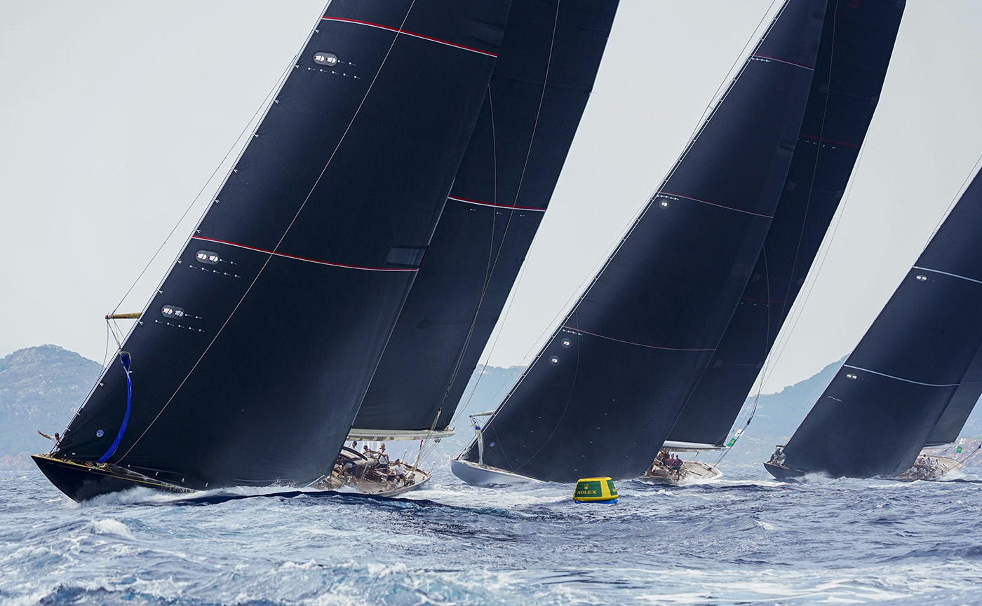 J-Class yachtok versenyben