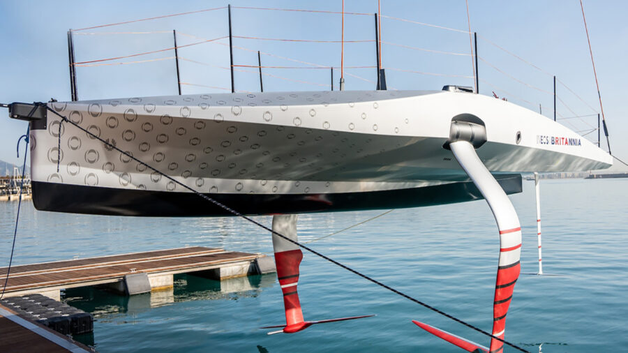 37. America's Cup - Teszthajót épített az INEOS Britannia