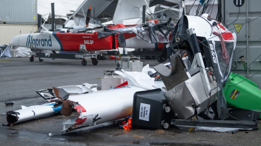 SailGP Sydney 2023 - A vihar elfújta a versenyt, nem lesz második versenynap