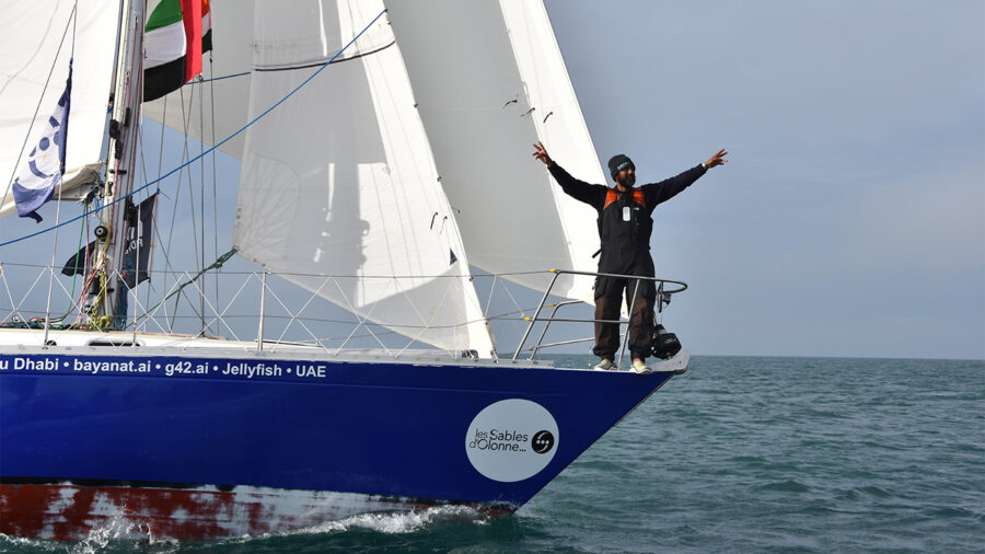 Golden Globe Race 2022-23 - Célba érkezett a nagy harcos Abhilash Tomy is