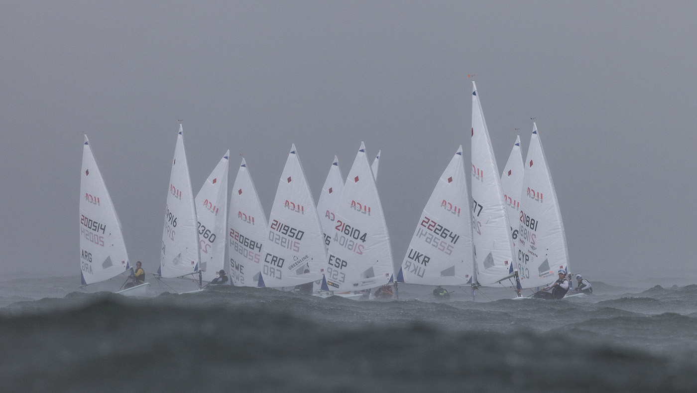 ILCA 6 VB 2024 – 16th in a turbulent first race