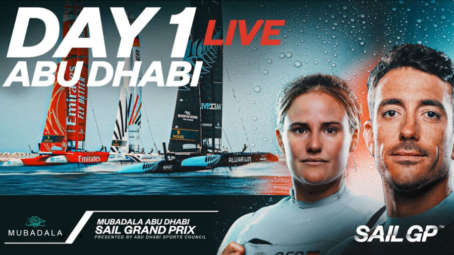 SailGP 2024 Abu Dhabi Nagydíj  – Élő közvetítés a szombati futamokról 11 órától